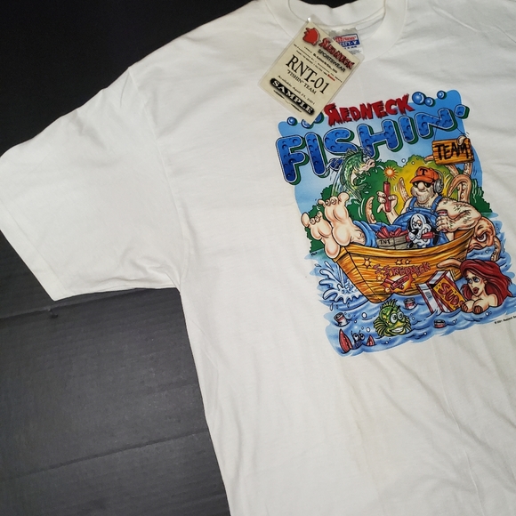 2001 Redneck Fishing Team Sample T-Shirt - Picture 4 of 8